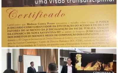 Egresso da Faculdade Cathedral apresentou Artigo de Pesquisa em Portugal