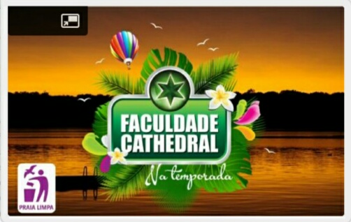 Campanha Praia Limpa: Faculdade Cathedral marca presena na Temporada de Praia 2017